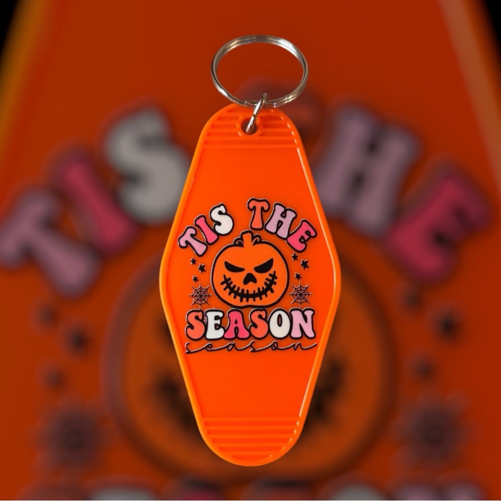 Tis The Season Halloween Keychain